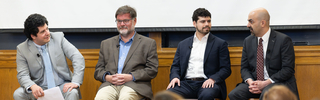 Jonah Goldberg, Robert Shibley and Aaron Sibarium
