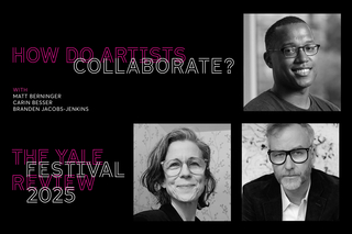 Carin Besser, Matt Berninger, and Branden Jacobs-Jenkins